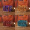 Wooden Storage Vintage Box With Lid For Desk And Shelf Organization Decoration