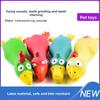 Pet Toys Made of Natural Latex, Releasing The "chick Copulation" Sound, Highly Durable and Easy To Chew Latex Toys for Chickens and Dogs.