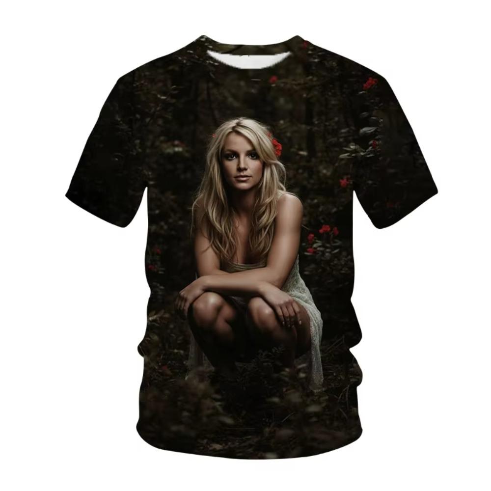 3D Printed T-Shirt Casual Short Sleeve T-Shirt Top