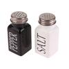 1Pc Salt And Pepper Shaker Storage Spice Shakers Spice Dispenser Refillable Black And White Kitchen Supplies Seasoning Pots