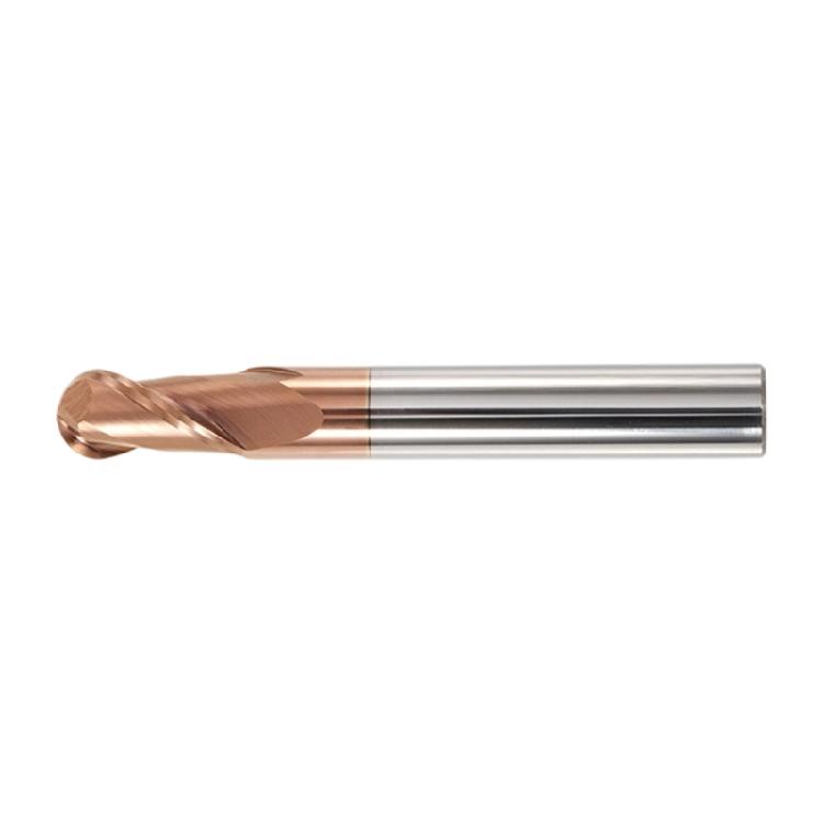 Heavy Duty Professional Ball End Mill 55HRC Hardness For Machines And Engravers Processing Steel Component In Workshops