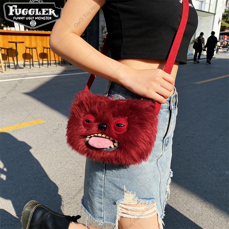 Ugly Teeth Monster Plush Toys Shoulder Bags Fugglers Wide Eyed Weirdo Sir Belch Peluche Dolls Crossbody Bags