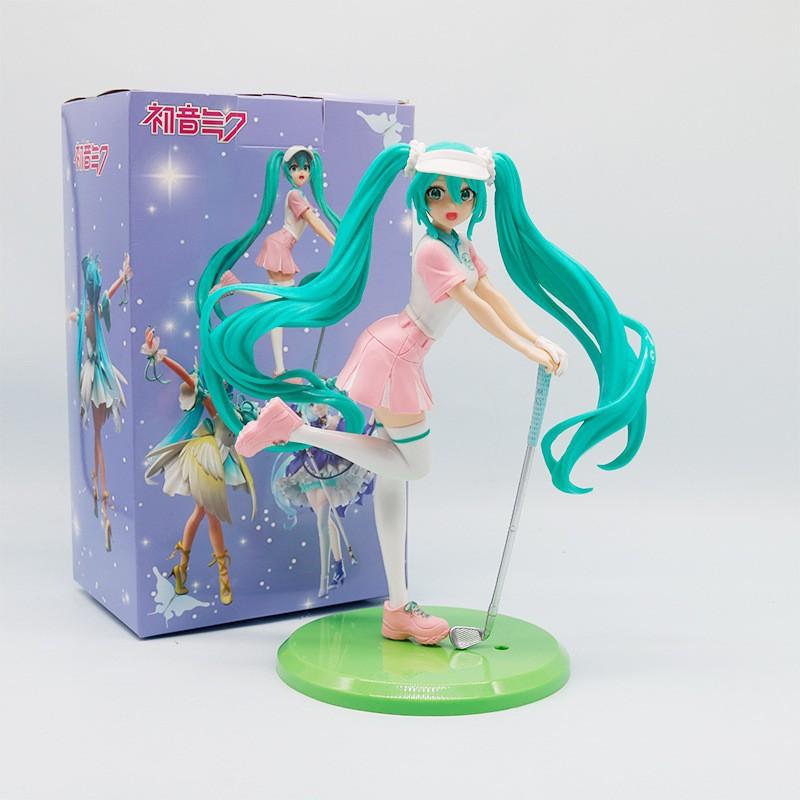 Cute Girl Hatsune Miku Anime Character Fashionable Suitable For Desktop Decoration Ornaments Doll Christmas Gift Pvc Collectible