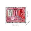 Ball Lip Glaze Set Transparent Feuchtigkeitsspendender Lipgloss Dudu Lip Big Mouth Lippenvergrößerungsöl 3 Stück