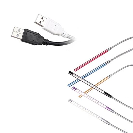 Flexible 10 LED USB Light Night Lamp for Keyboard Reading Notebook Laptop PC