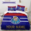 Custom Name Futebol Clube do Porto2 Pattern Bedding Quilt Set  Home Decoration  Gift (1 * duvet cover + 2 * pillowcase  without core)