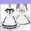 Requintado Love Live Yazawa Nico Lolita Vestido de Empregada Uniforme para Festa Dançante Cosplay Para Fãs de Anime