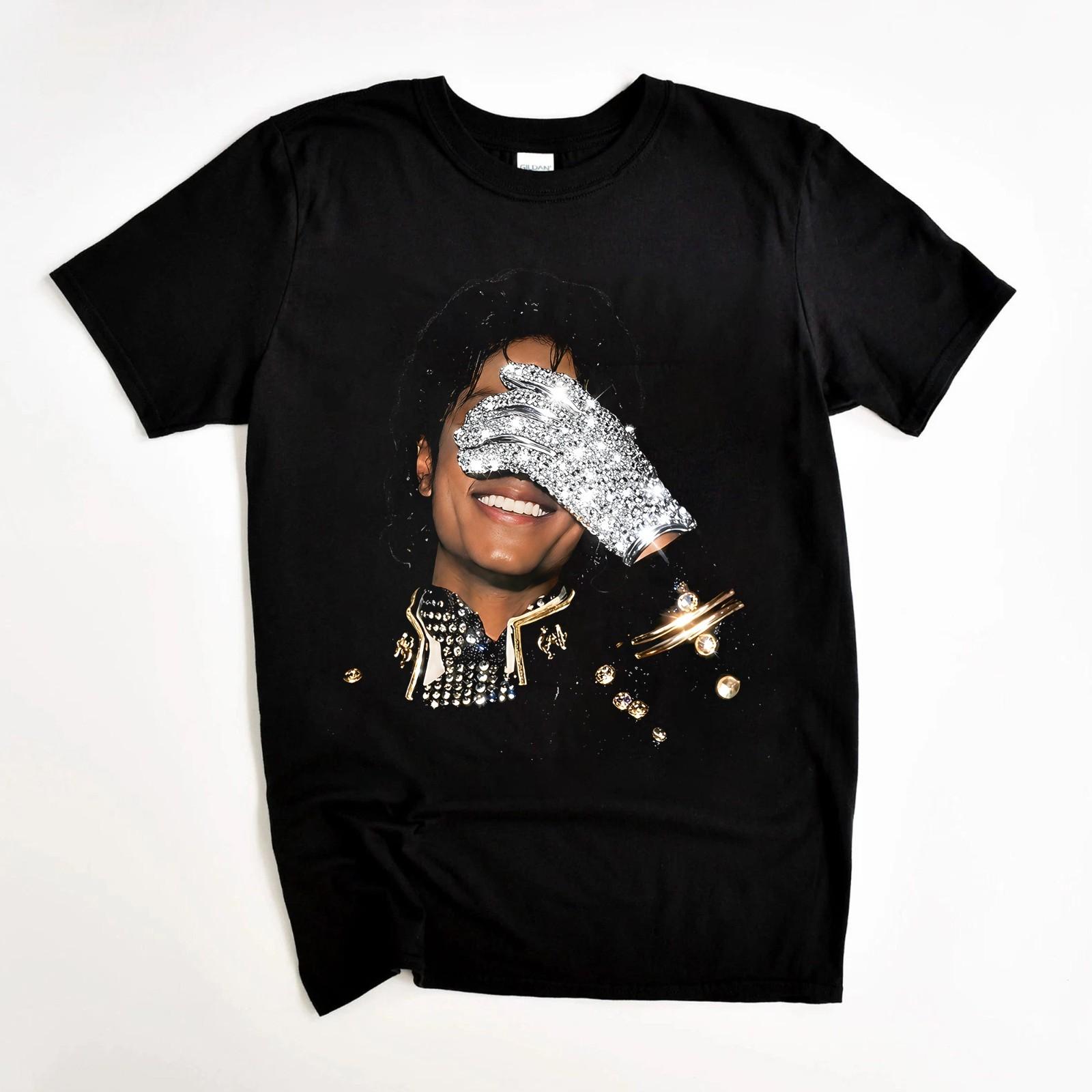 Retro King Of Pop Michael Jackson Graphic Tee Unisex XL