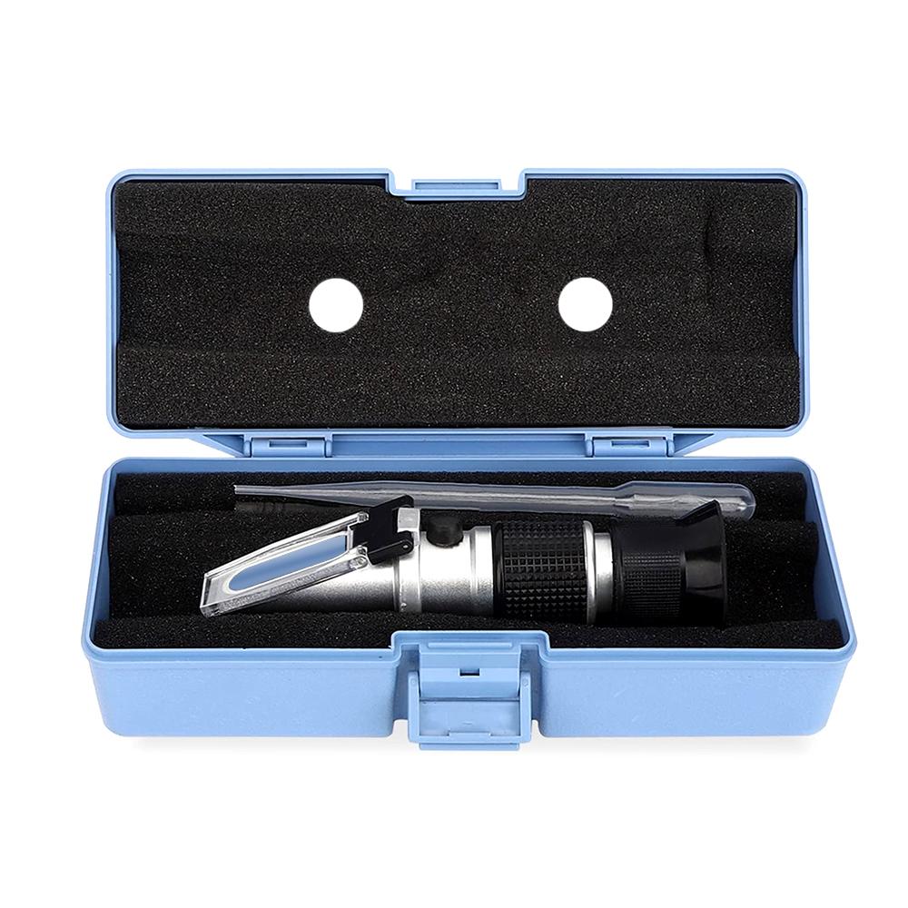 3 In 1 Honey Refractometer Brix 58~90% Hand Held ATC for Honey Moisture Brix and Baume Tester for Honey Moisture Brix and Baume