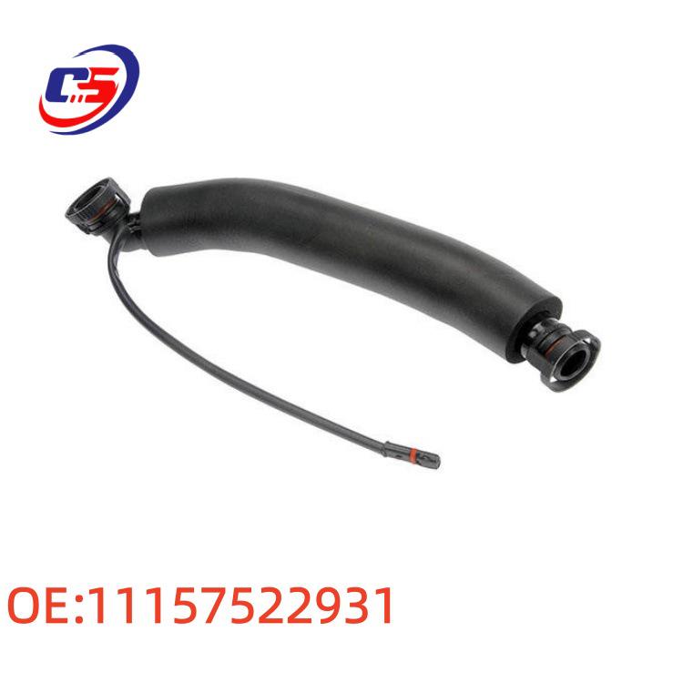 BMW E60 Exhaust Pipe Crankcase Vent Hose (Part: 11157522931)