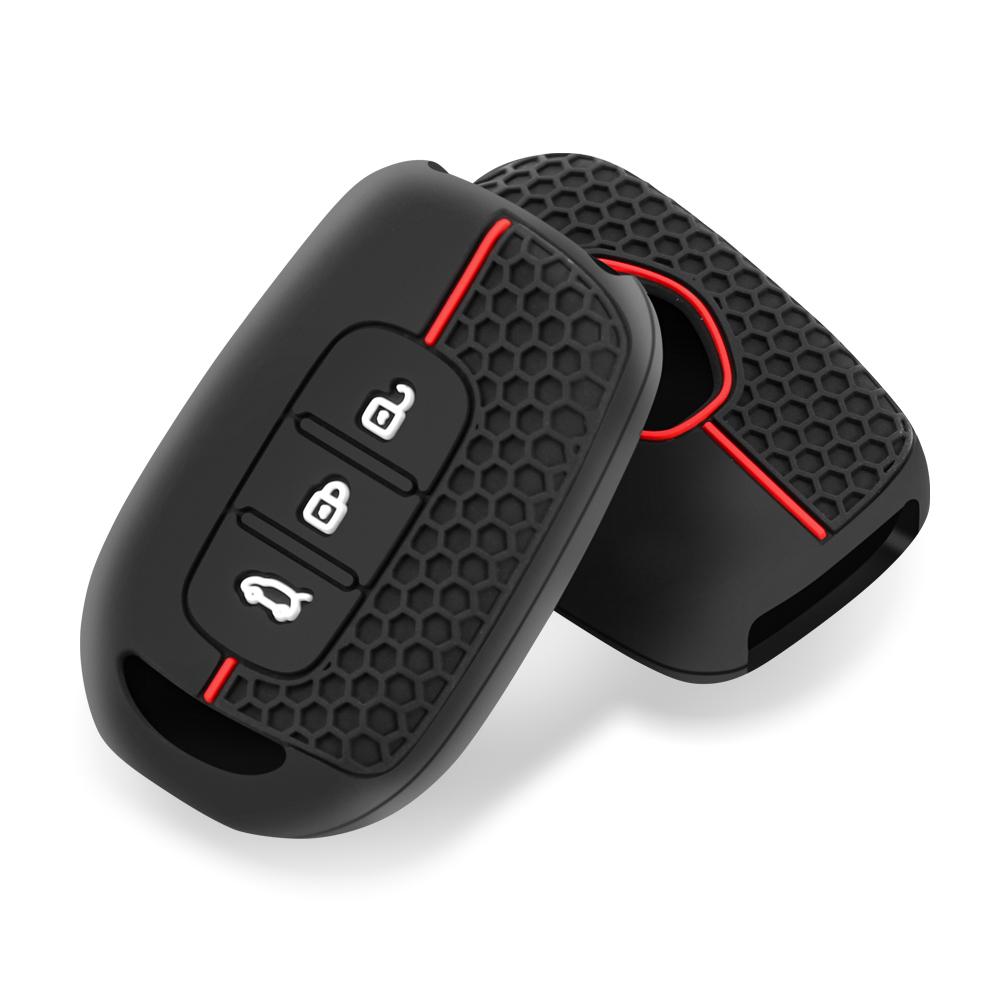 Husă silicon pentru cheia auto pentru Dacia Logan 2021 pentru Renault tWingo 3 duster captur logan laguna scenic capac cheie telecomandă