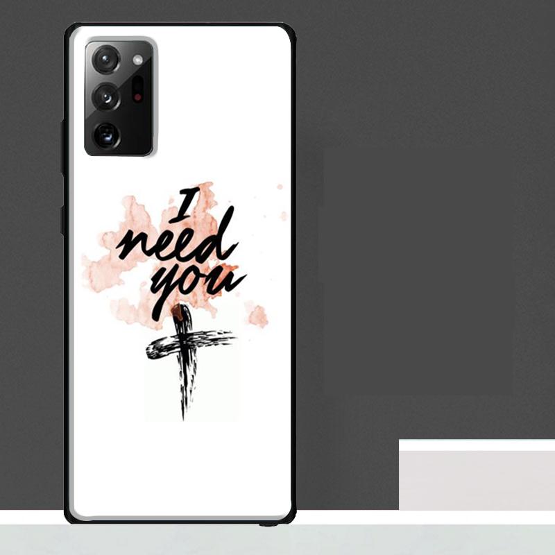 Bible Verse Quotes Case For Samsung Galaxy S25 S24 S23 Ultra S9 S10 S20 S21 S22 Plus S23 FE S25 FE Phone Cover