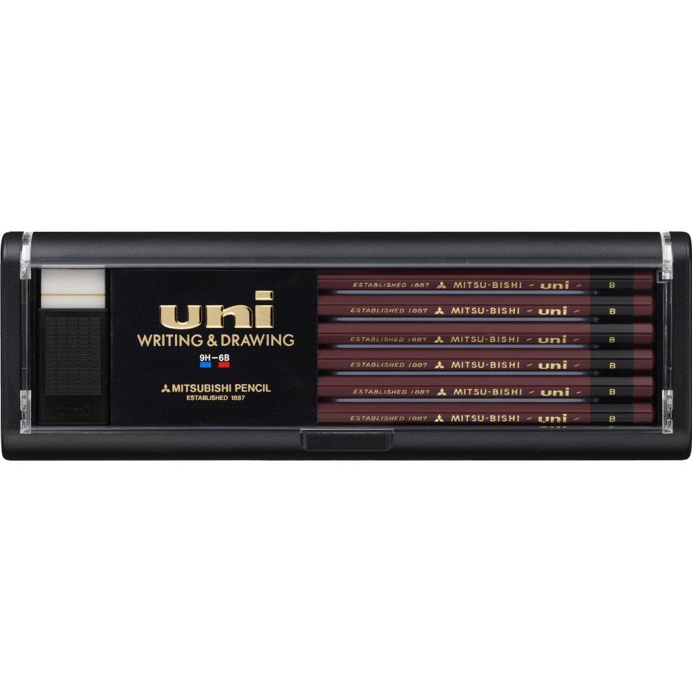 Mitsubishi Pencil uni , B, 12-Pack, UB x1