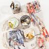 1 Roll / Set PET Tape Fashion Girl Series Magazine Junk Journal Decoration Scrapbook Tape for DIY Kraft Custom Tape