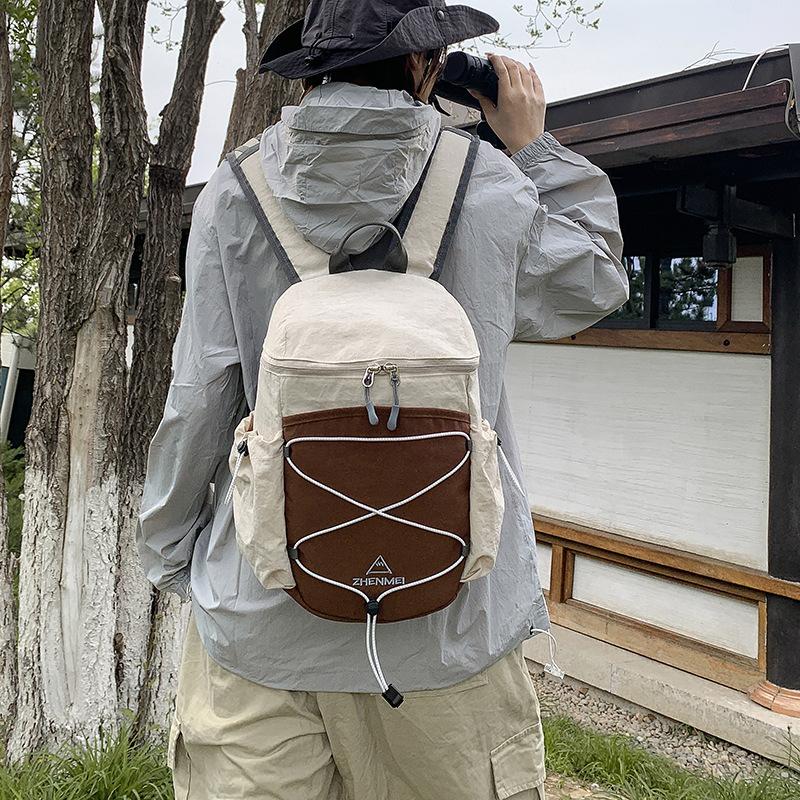 Schoolbag Niche Design Travel Bag Dopamine Outdoor Mountaineering Bag High Value Backpack Women's Leisure Fitness Cycling Backpack