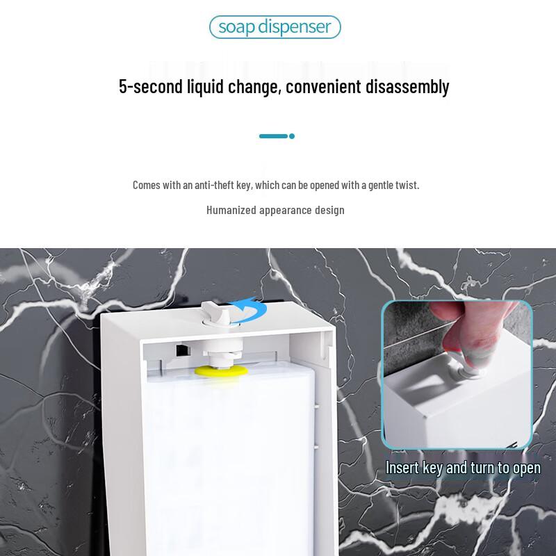 TLXT Manual Wall-Mounted Soap Dispenser