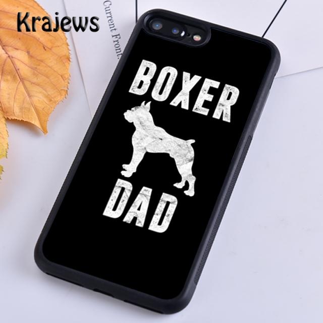 Krajews Süße Boxer Hund Weiche Telefon Fall Abdeckung Für iPhone 14 5s 6s 7 8 plus X XR XS 11 12 13 pro max Samsung Galaxy S21 S22 ultra