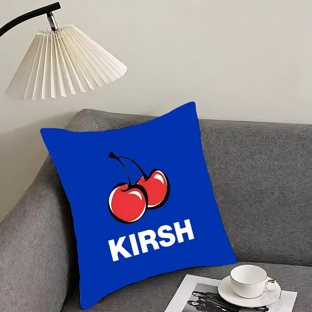 

Luxury Brand KKirsh Cherry Cushion Cover Pillowcase Ultra Soft Skin Friendly Fabric Cloud Like Comfort Concealed Zipper 30x30cm