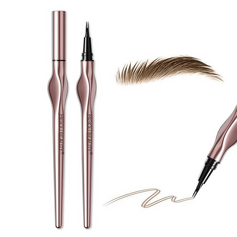 Popular Eyebrow Waterproof Eyebrow Pencil Waterproof Sweatproof Eyebrows Lasting Eyebrow Pencil Available in 3 Colors Eyebrow Black Technology Pink