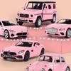 Car Pink 136 Gtr Maserati Benzg63 Simulation Model Exquisite