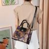 Bag middle-aged women's mother bag 2025 new large-capacity portable messenger bag flower shoulder fashion bag women