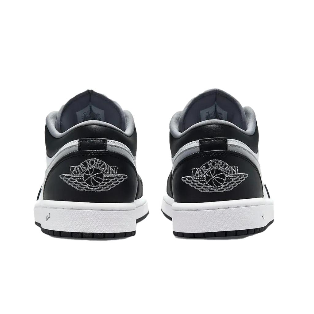 Jordan Air Jordan 1 Low 'Shadow' Synthetic Leather, Leather, Shadow, Horse Year Limited Cushioning, Wear Resistant 553558-040(Team855-)