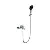 VGX Simple Bathroom Shower System Set Bathtub Faucets Set Bath Water Taps Shower Diverter Single Handle Tub Mixer Shower Crane