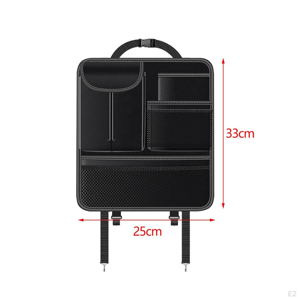 Car Back Seat Protector Storage Tissue Holder Keep Clean and Tidy Size 33x25x15cm Multipurpose