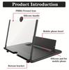 Cell Phone Screen Magnifier HD Video Amplifier Stand Bracket Phones Screen Magnifier for Smartphones Mobile Phone Accessories