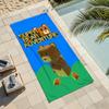 Spiel S-Superbär A-Abenteuer Handtuch Trocknen Badetuch Anwendbar Für Leichtes Schwimmen Camping Yoga Strand Aus
