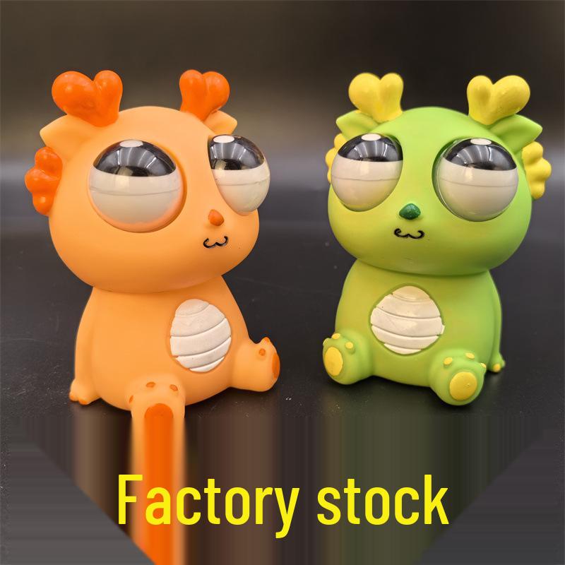 Pop-eye Dragon Stress Relief Toy - Year of the Dragon Squeeze Doll