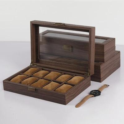 Zhiyuan PU Leather Watch Box 6102 - High-End Mechanical Watch Storage and Display Case