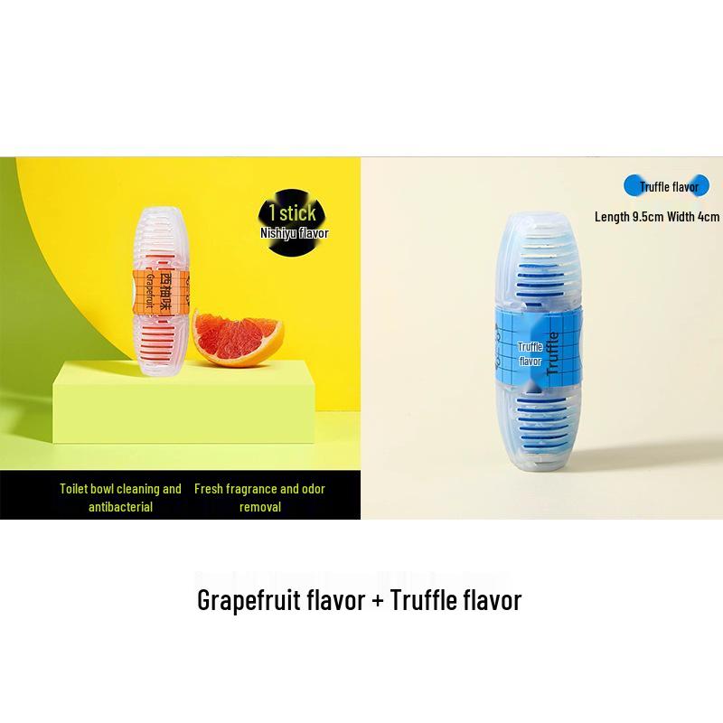 Long-Lasting Toilet Cleaning Ball & Deodorizer: Removes Odors and Yellow Stains