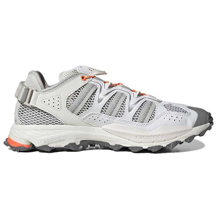 Adidas Hyperturf Adventure Grau Strahlend Orange Unisex Sneaker Wolkenweiß Grau-Eins FZ6580