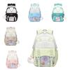 Large Capacity Cartoon Backpack Student Backpack Womens Leisure Use Educational