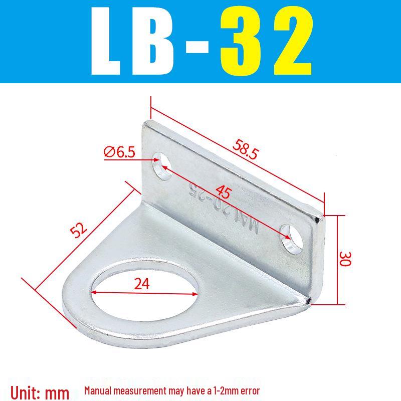 MAL Mini Cylinder Y-type Bracket Mounting Base Flange Connector SDB Foot