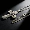 Multilayer Cross Pendant Necklace For Men Women Religious Gratitude Prayer Jewelry Accessories Small Gift