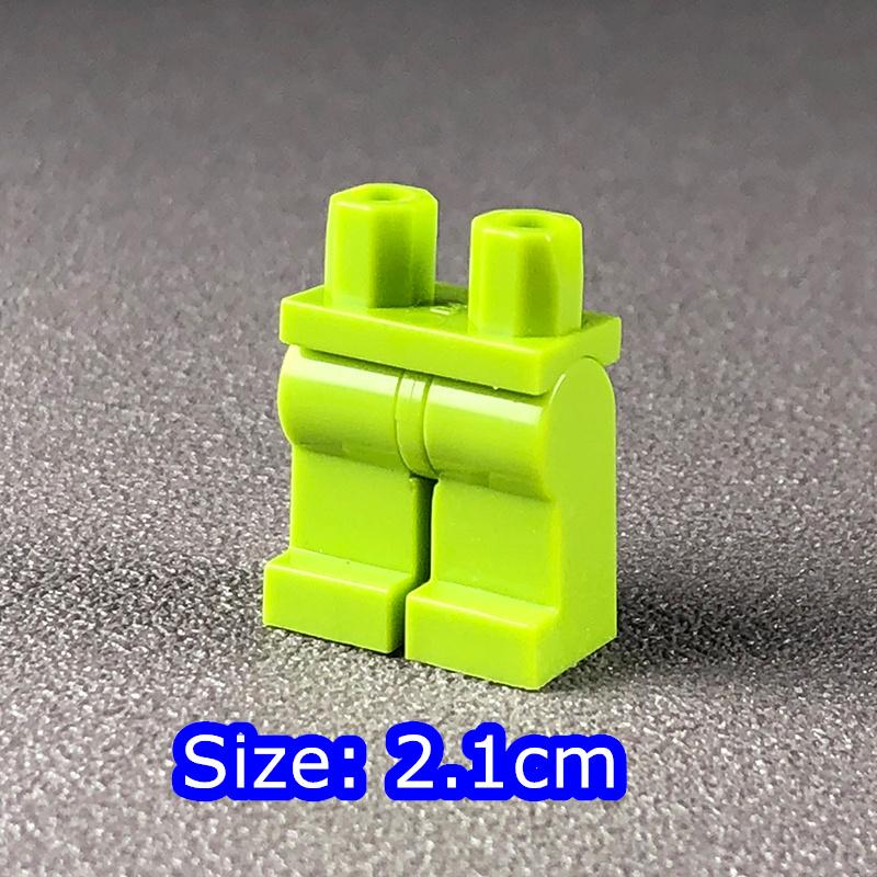 Non Toxique 10 Pièces/Lot Briques Moc Pantalon Robe Jambes Courtes Impression Corps Usure Compatible Avec D'autres Assemblages Particules Jouets Cadeaux