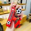 Soccer Jersey Adorable Keychain Durable Pvc Accessories For Colleagues And Friends