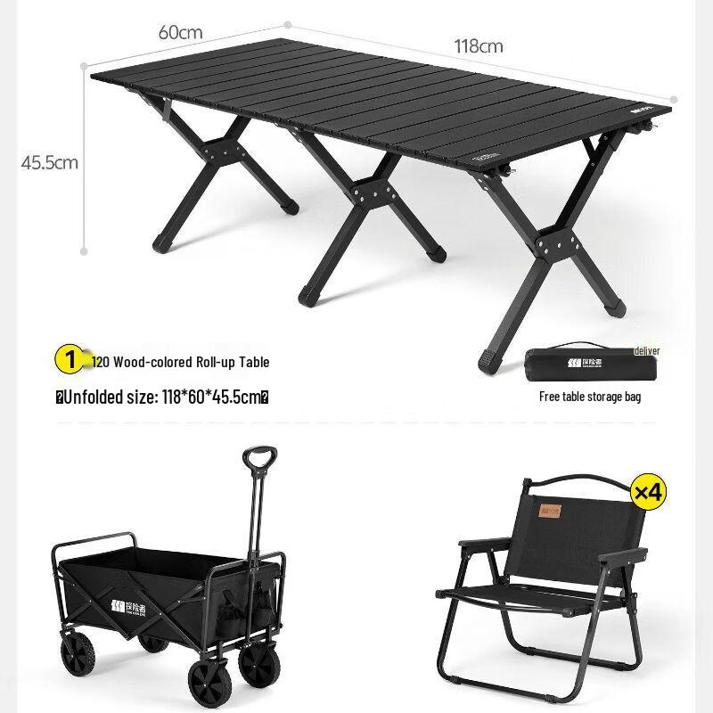 Explorer Outdoor Folding Camping Table & Chair Set