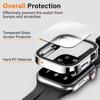Waterproof Case for Apple Watch 7 8 9 45mm 41mm Screen Protector Glass+Cover iWatch 11 10 42mm 46mm 5 SE 6 44mm 40mm Accessories