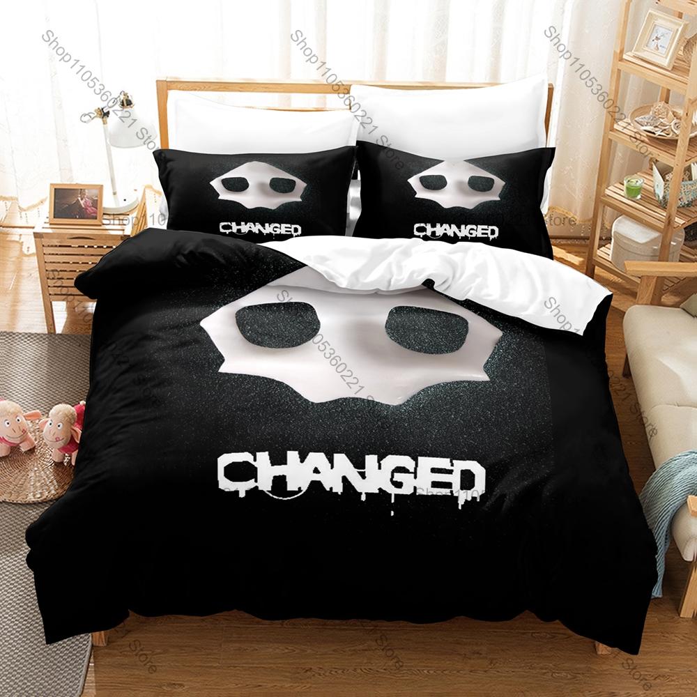 Puro Game Fan Merch Duvet Cover + 2 Pillowcases, Vivid Printed Bedding Set for Game Lovers Room Decoration