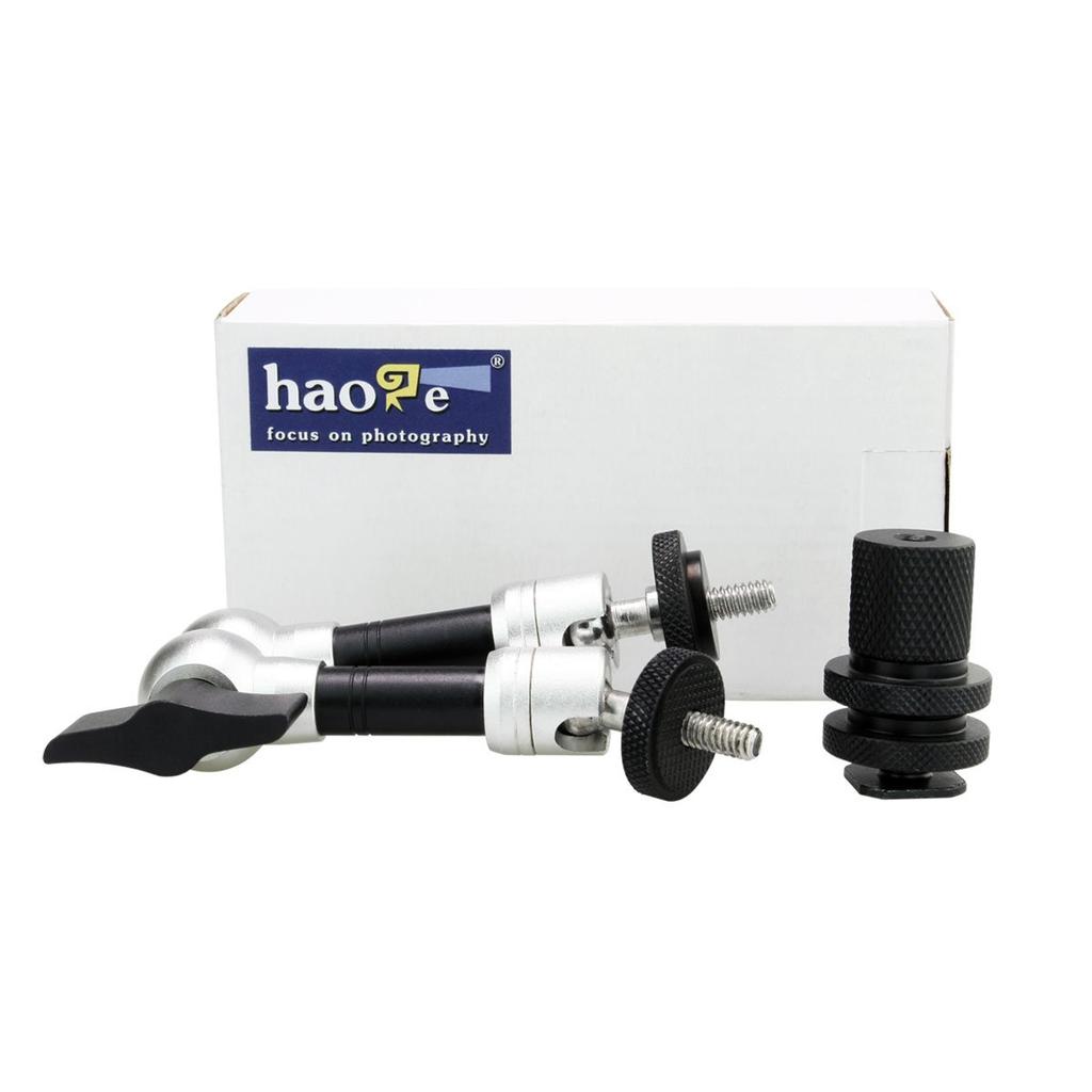 Haoge Adjustable Friction Articulating Magic Arm for DSLR Rig Camera LCD Monitor LED Light Flashlight Microphone TPCAST HTC Vive Vive Pro Base Station