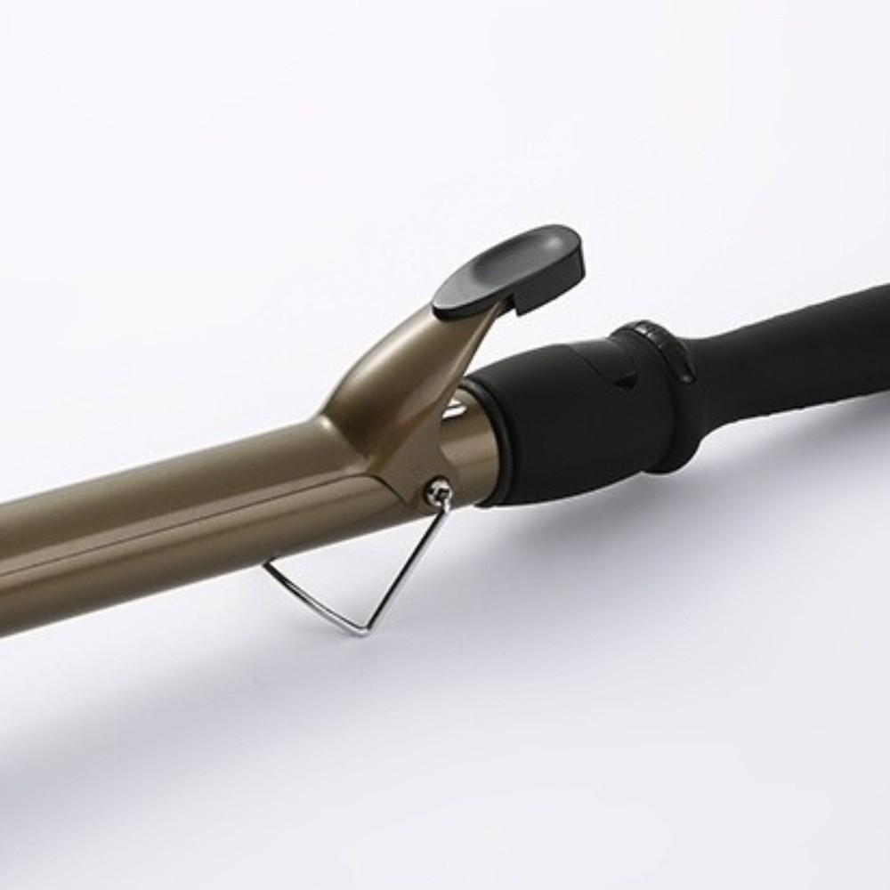 28mm Barrel Electric Curling Iron Plastic Casing Anti Scalding Curling Wand 360 Degree Rotation Top Insulation