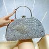 Women's Rhinestone Evening Clutch - Bridal & Banquet Handbag