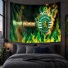 Personalized Tapestry Wall Hanging Sporting CP Pattern Art Background Cloth