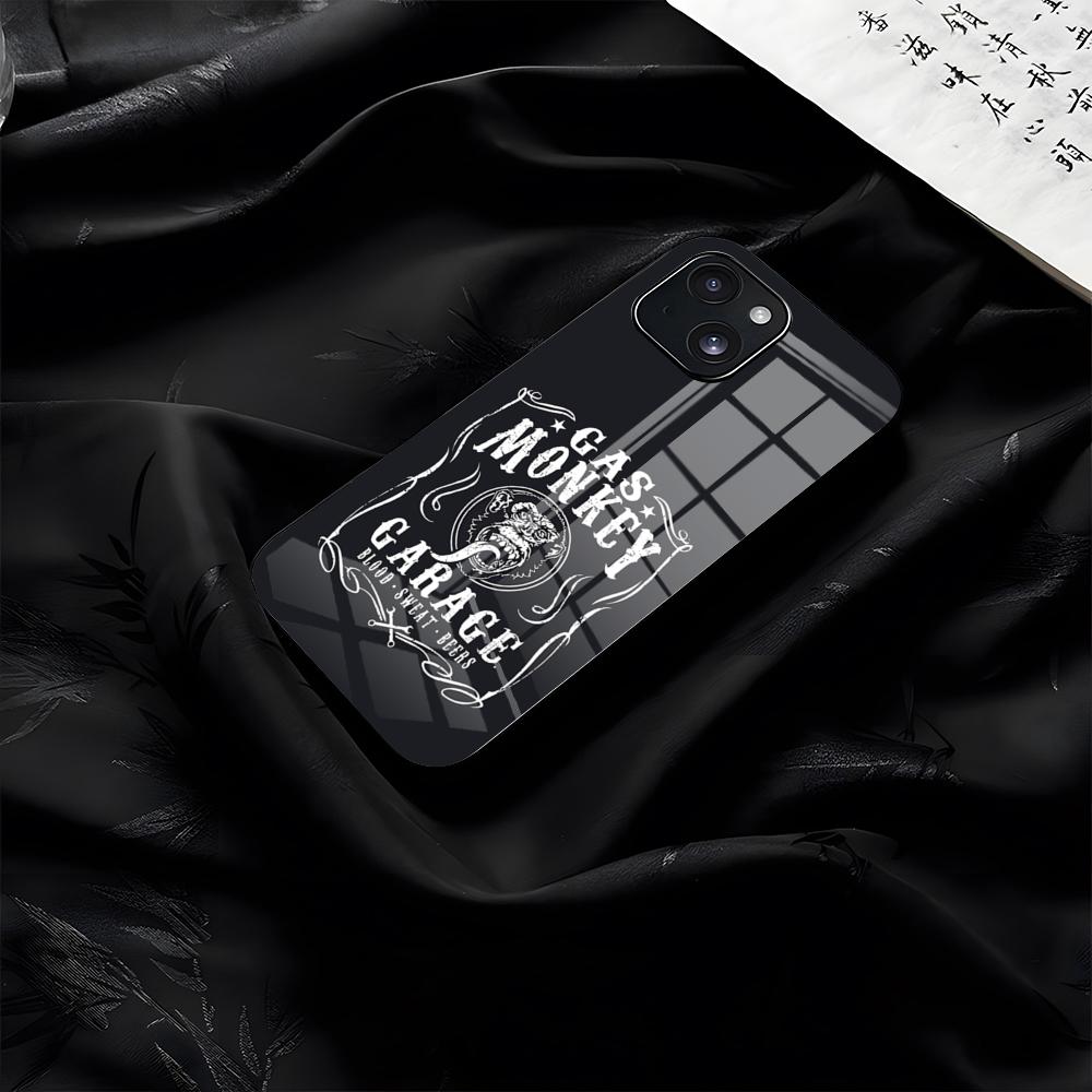 Cool G-Gas Monkey G-Garage Phone Case For IPhone 17 Pro Max 16 15 14 Pro Max 13 11 Plus Glass Cover