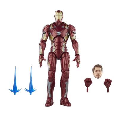 Hasbro Marvel Legends Sorozat Vasember Mark Infinity Polgárháborús Amerika Akció Figura Marvel Legends Akciófigura Eredeti 46, Saga Háború/Kapitány 6 hüvelykes Figura,