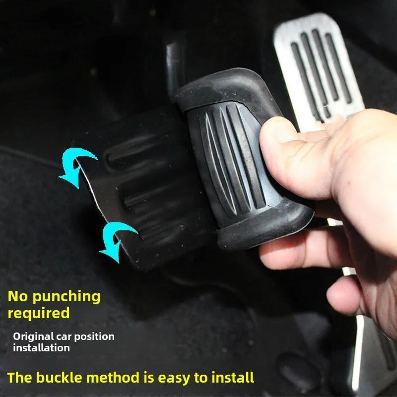 For Mazda 3 2014~2018 Car Foot Pedals Cover Accelerator Brake Pedal Rest Pedals Non-Slip Mat Provide lasting Durable Accessories