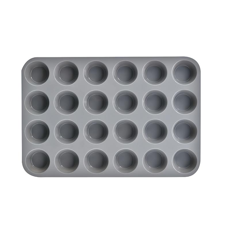 

12/24 Holes Silicone Baking Mold For Baking 3D Bakeware Chocolate Round Sphere Mold Cupcake Pan Cake Diy Muffin Kitchen Tools 24 Hole серый